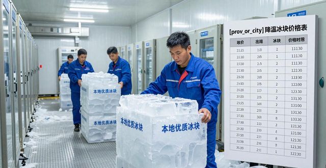 襄阳降温冰块多少钱一吨？本地制冰厂报价来了
