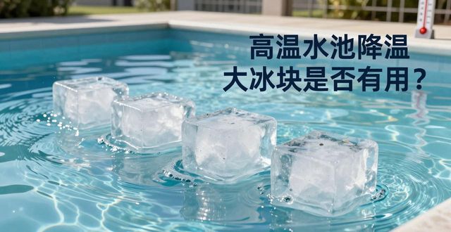 襄阳高温水池降温大冰块，到底管不管用？